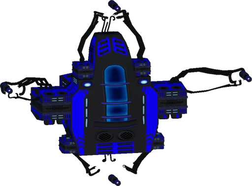 Starfend blue drone