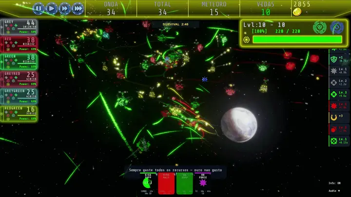 Color synergy in combat