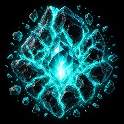 Starfend greenblue stone opened